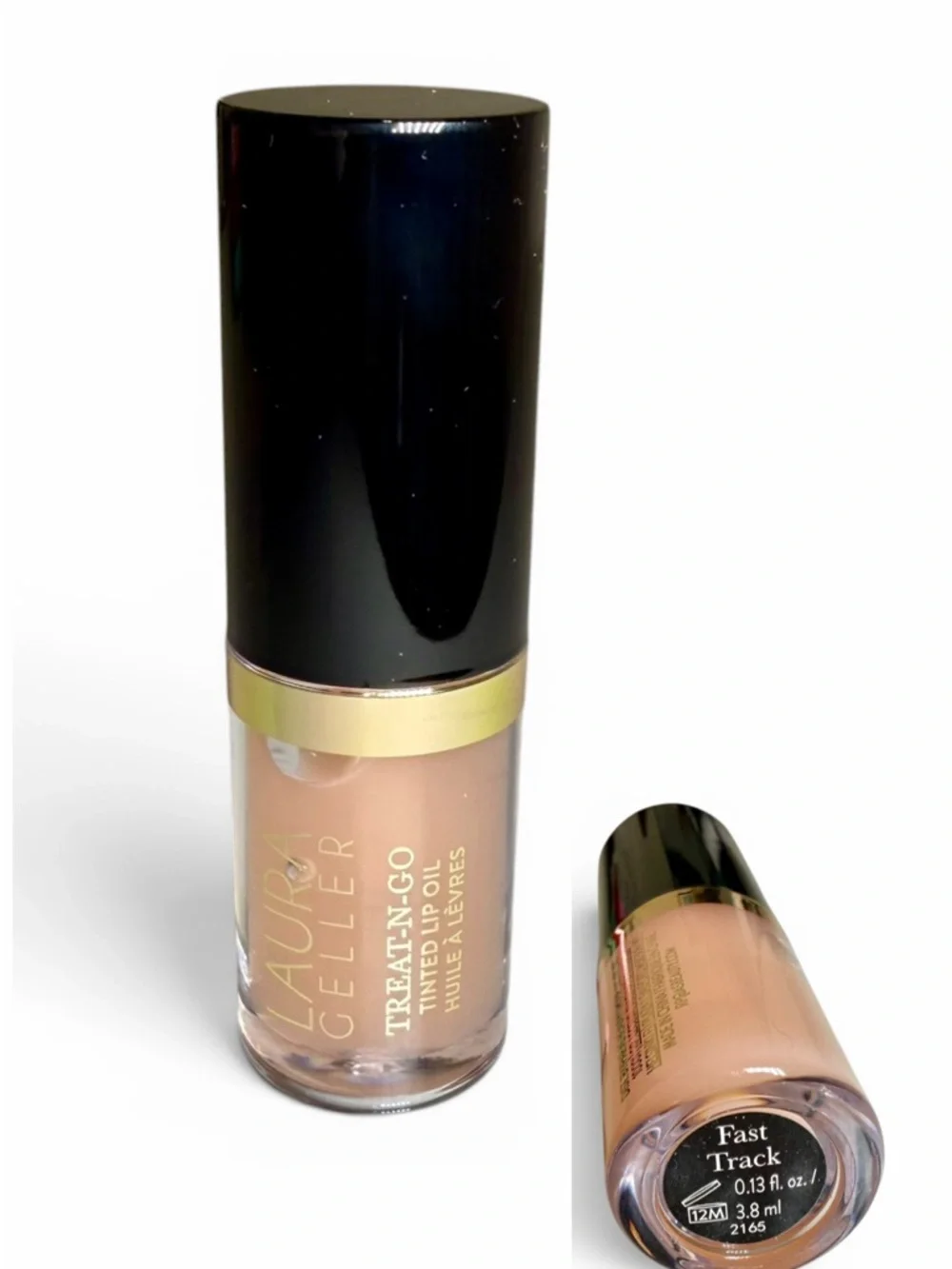 Laura Geller Treat-N-Go Tinted Lip Oil in Nude Pink